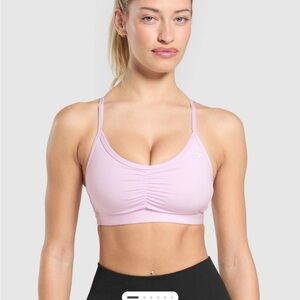 Gymshark pink sports bra Worn only